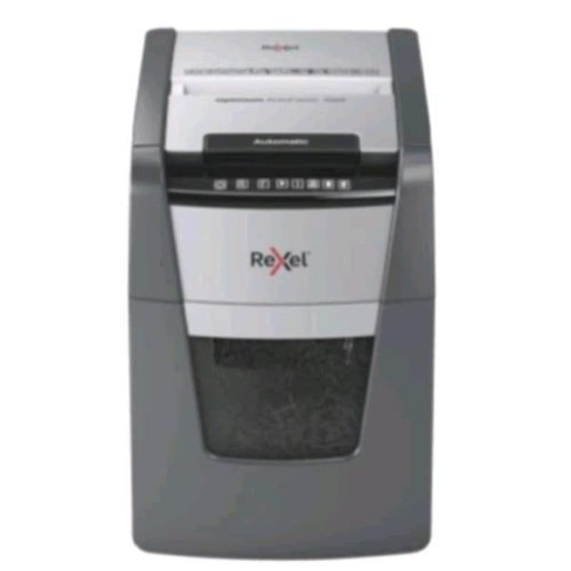 Distruggidocumenti a frammento 100 fogli cestino 34 L - Rexel Optimum AutoFeed+ 100X