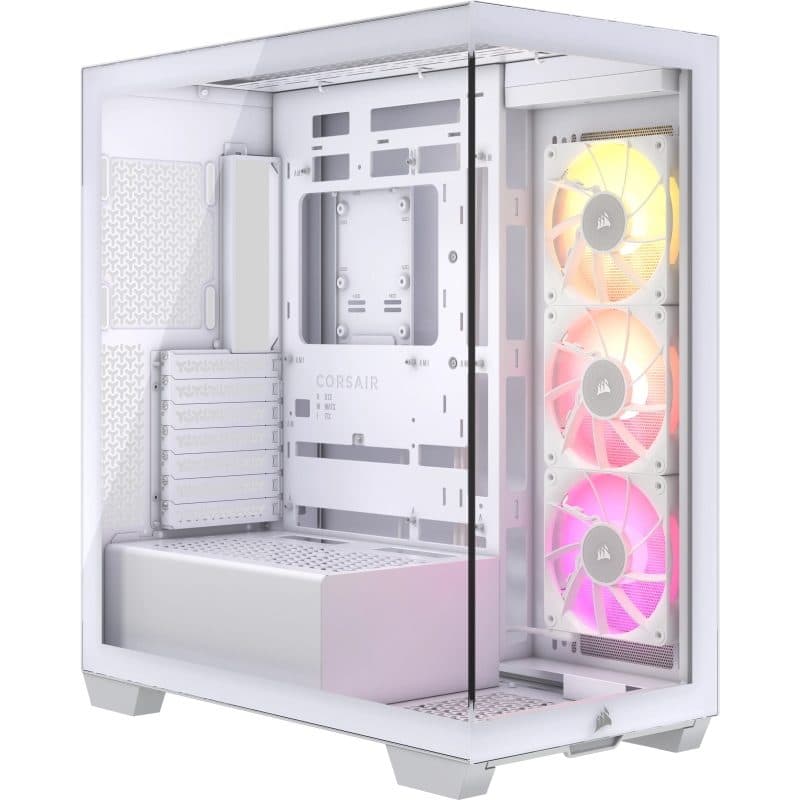 Case midi tower RGB bianco - Corsair iCUE LINK 3500X