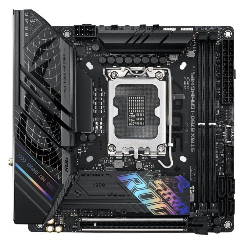 Scheda madre Intel B760 LGA 1700 Mini-ITX - ASUS ROG Strix B760-I Gaming WiFi