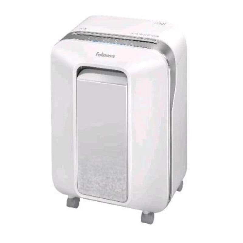 Distruggidocumenti a microframmento 12 fogli cestino 22 L bianco - Fellowes LX201