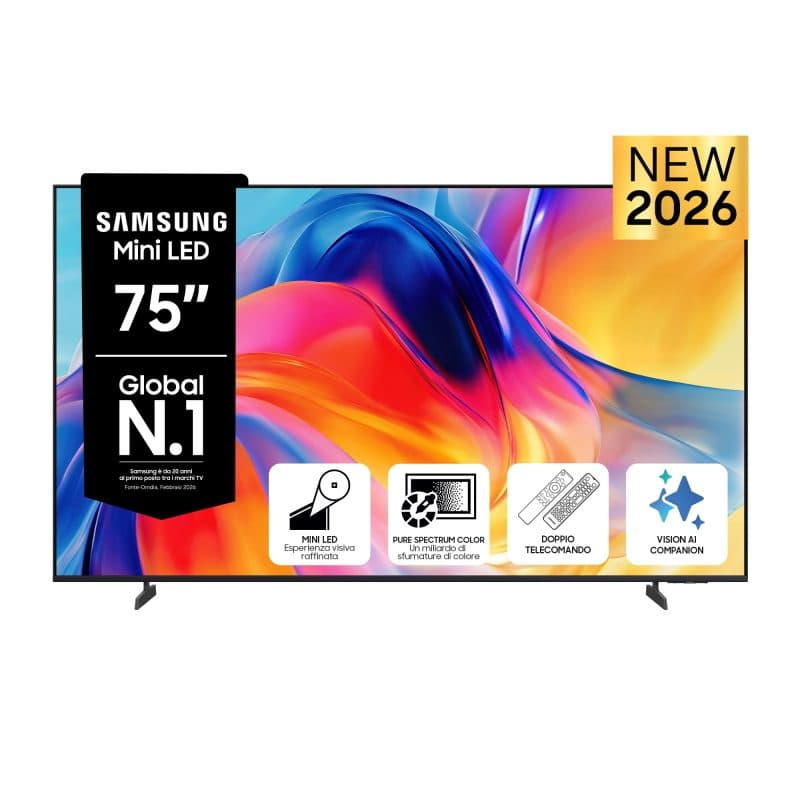 Televisore Mini LED 75 pollici 4K - Samsung