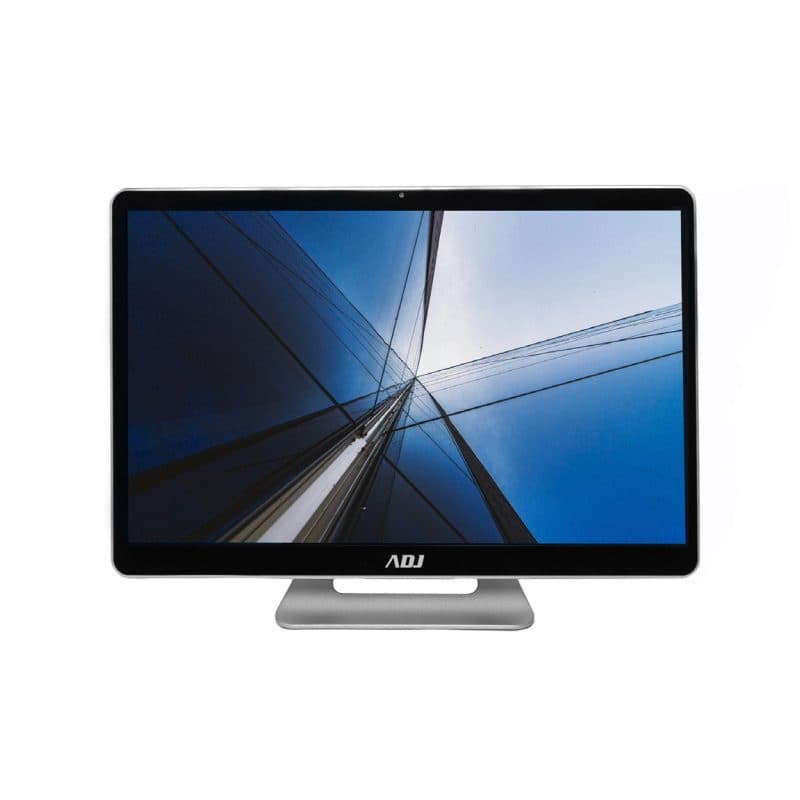 PC All-in-one touch 16,1 pollici Core i3-12100 8GB RAM 256GB Windows 11 Pro webcam argento/bianco con tastiera e mouse - ADJ