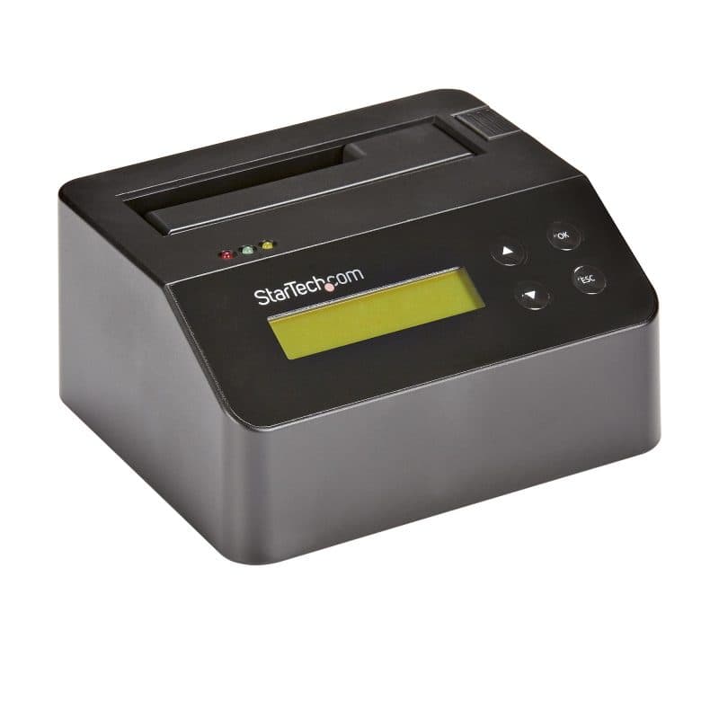 Docking station per hard disk a singolo slot USB 3.0 standalone con funzione eraser e sanificazione - StarTech.com