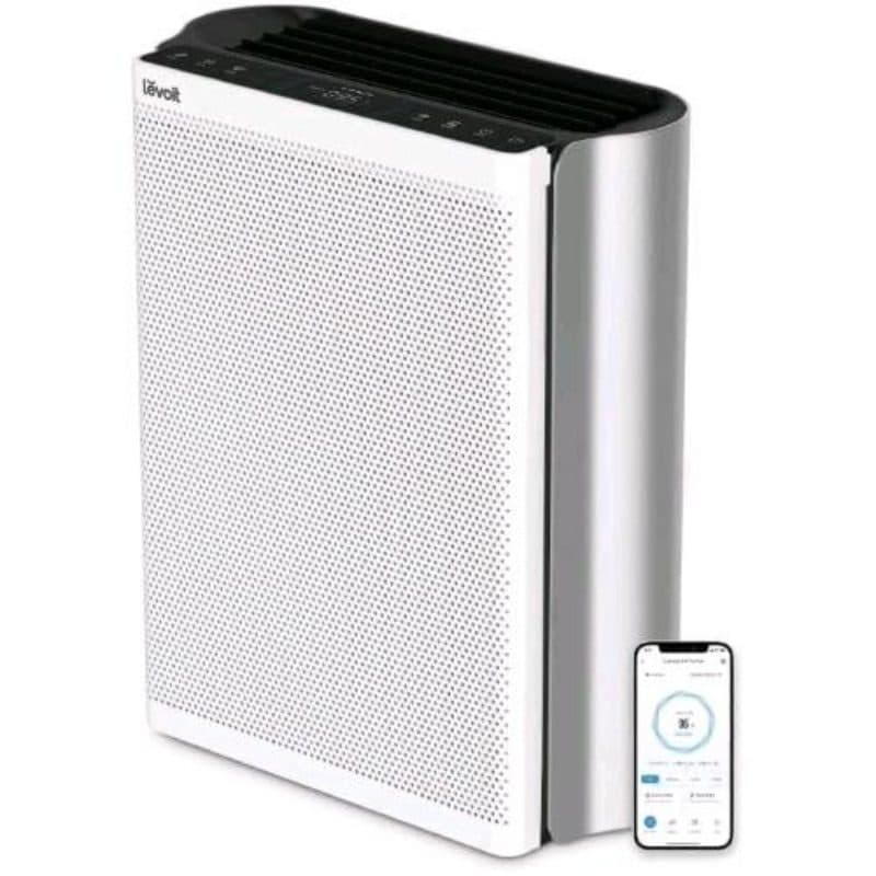 Purificatore d'aria per allergie con monitor qualità aria a 3 canali Wi-Fi controllo Alexa - Levoit EverestAir EL551SA