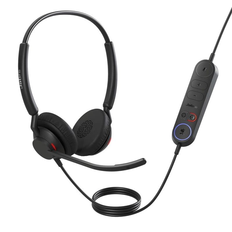 Headset cablato a padiglione per ufficio USB-A nero - Jabra 4099-413-279