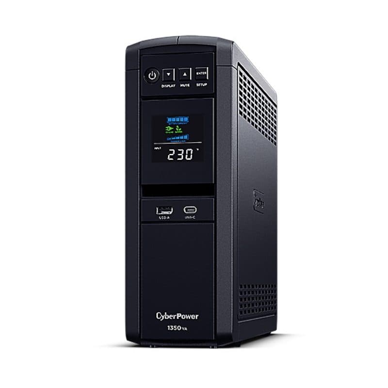 Gruppo di continuità UPS line interactive 1350 VA 780 W 6 prese Schuko - CyberPower CP1350EPFCLCD