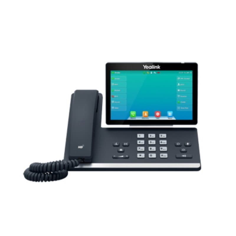 Telefono VoIP Android con Bluetooth, Wi-Fi, display 4,3, USB e supporto cuffie wireless - Yealink