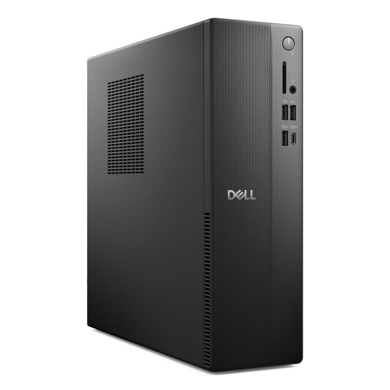 PC desktop slim Intel Core i3-14100 8GB DDR5 SSD 512GB Windows 11 Pro nero, tastiera QWERTZ - Dell Pro QVS1260