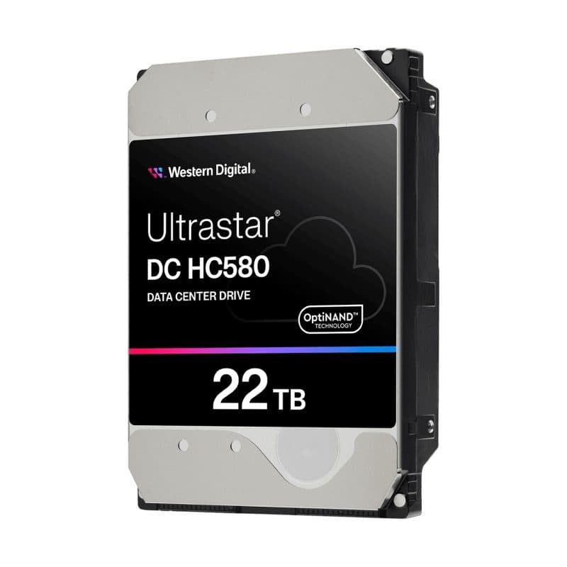 Hard disk 3.5 pollici 22TB SATA - Western Digital Ultrastar DC HC580