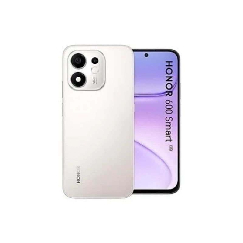 Smartphone 5G dual SIM 6.87 pollici octa core 8GB RAM 256GB Meteor Silver - Honor 600 Smart
