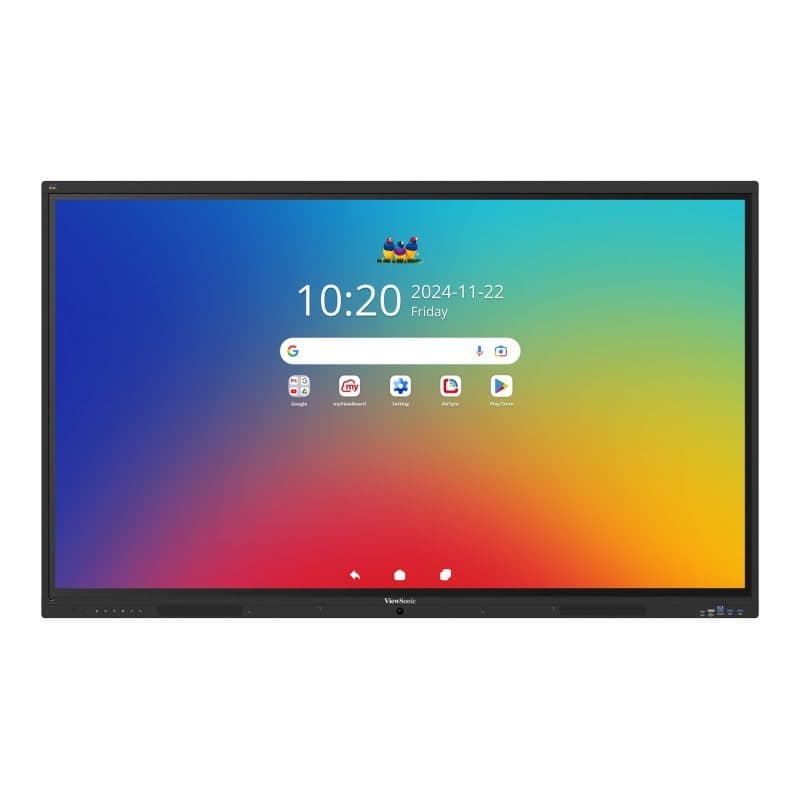 Monitor professionale touch 98 pollici 64 tocchi 8GB 128GB USB-C HDMI Android 16 - ViewSonic