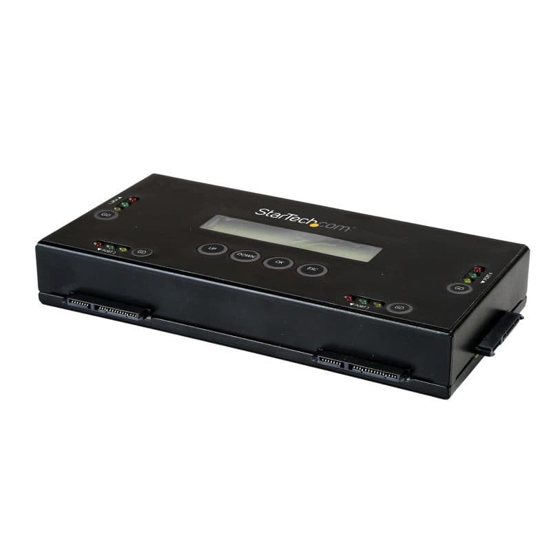 Unità di cancellazione sicura standalone per HDD/SSD a 4 bay per unità SATA da 2,5 o 3,5 pollici - StarTech.com