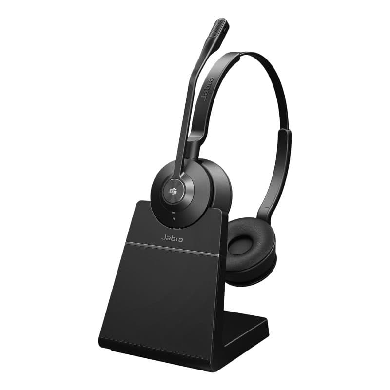Cuffie wireless a padiglione per ufficio nero - Jabra Engage 55 SE