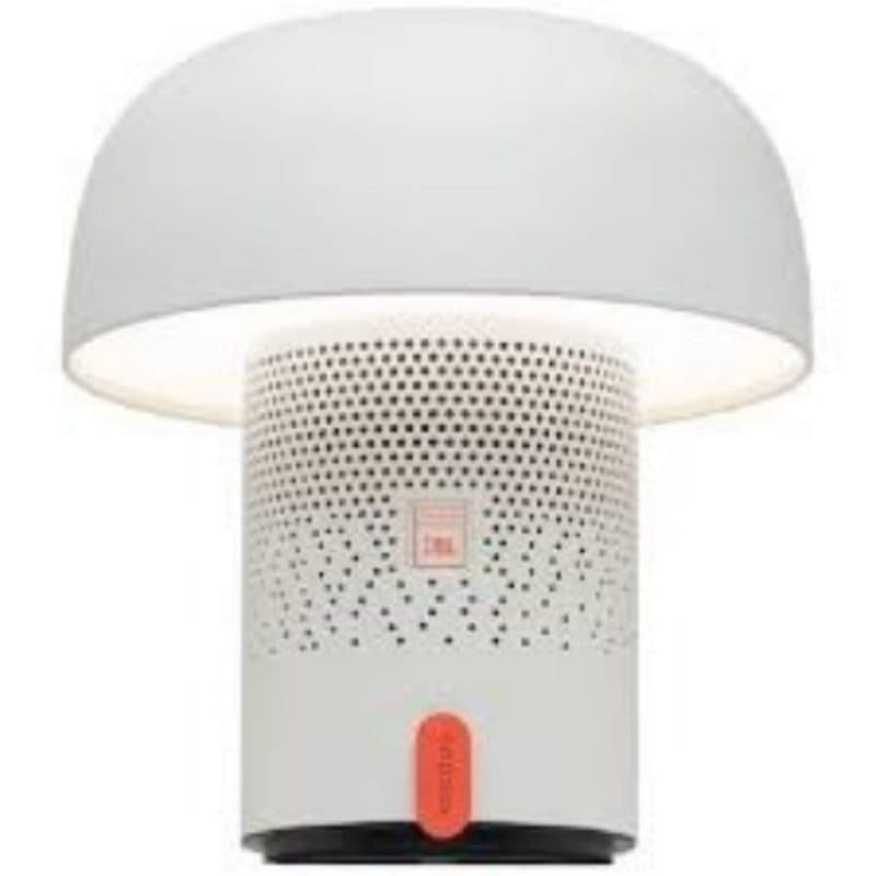 Lampada LED da tavolo ricaricabile con speaker Bluetooth JBL bianco - Kooduu Sensa Play by JBL