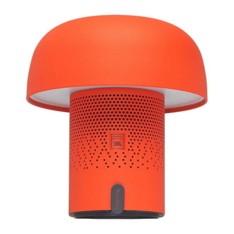 Lampada LED da tavolo ricaricabile con speaker Bluetooth JBL arancione - Kooduu Sensa Play by JBL
