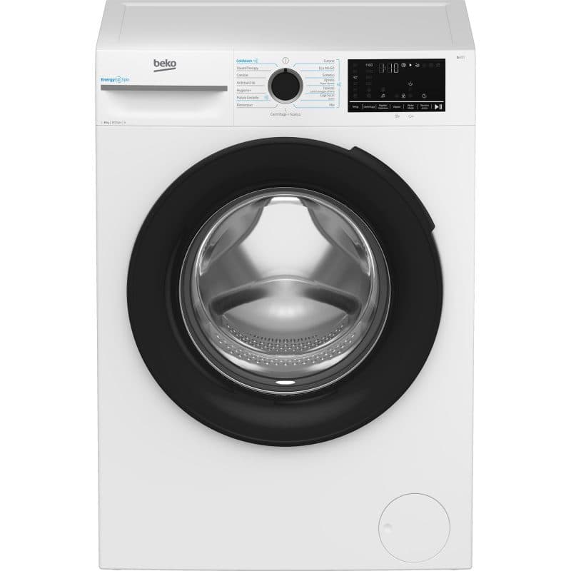 Lavatrice 8 kg inverter EnergySpin classe A-30% 1400 giri - Beko BMW8149DB
