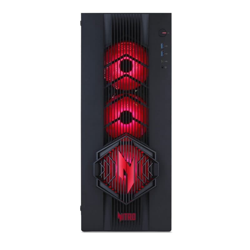 PC tower AMD Ryzen 7 9800X3D 32GB DDR5 SSD 1TB NVIDIA GeForce RTX 5070 Windows 11 Home nero - Acer Nitro 70