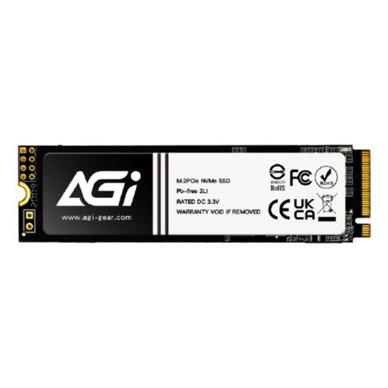 SSD interno 2TB DRAM M.2 PCIe Gen 3x4 TLC R/W 3200/1700 - AGI AI218