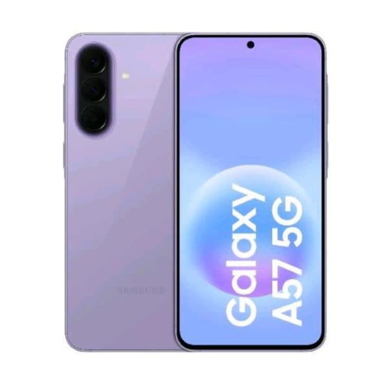 Smartphone 5G dual SIM 6.7 pollici octa core 8GB RAM 128GB Lilac TIM - Samsung Galaxy A57 A576