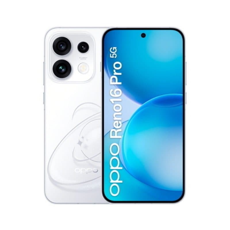 Smartphone 5G dual SIM 6.32 pollici octa core 12GB RAM 512GB Pop White - Oppo Reno 16 Pro
