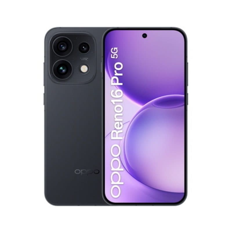Smartphone 5G dual SIM 6.32 pollici octa core 12GB RAM 512GB Starlight Black - Oppo Reno 16 Pro