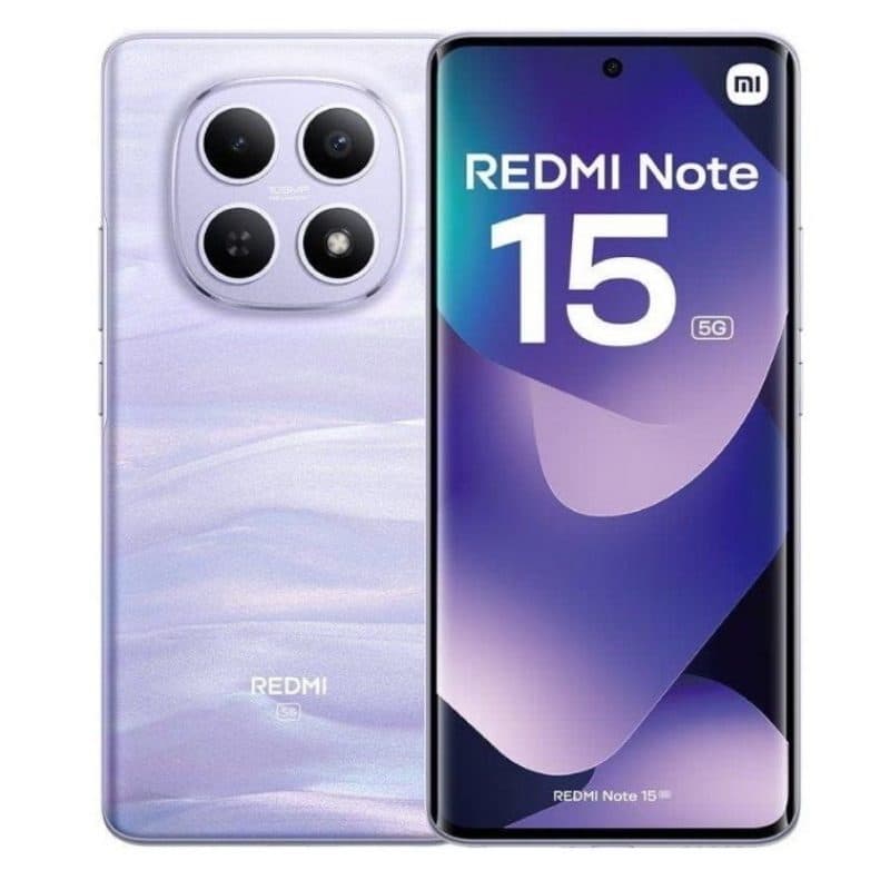 Smartphone 5G 8GB RAM 256GB Mist Purple viola - Redmi Note 15