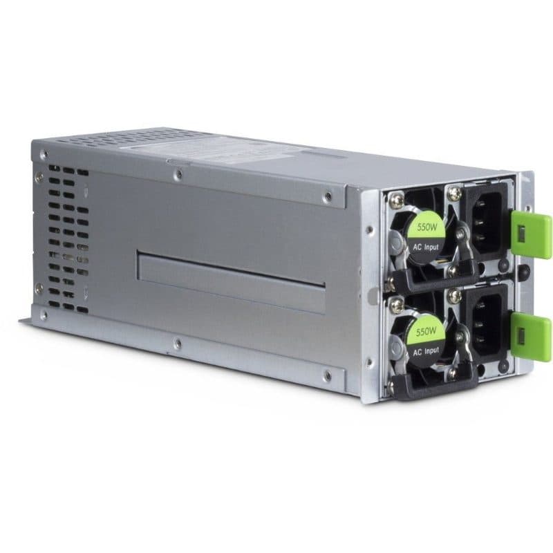 Alimentatore server ridondante PS/2 550 W 80+ Gold - Inter-Tech R2A-DV0550-N
