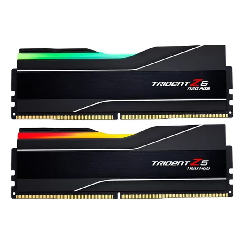 Memoria RAM DDR5 128GB (2x64GB) 288-pin DIMM - G.Skill Trident Z5 Neo RGB F5-6000J3244G64GX2-TZ5NR