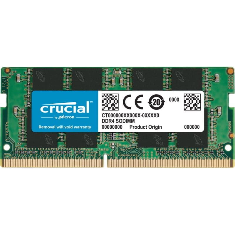 Memoria RAM 16GB DDR4-3200 CL22 SO-DIMM per notebook - Crucial
