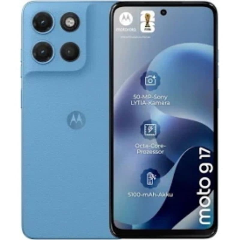 Smartphone 5G dual SIM 6,72 pollici octa core 128GB RAM 8GB blu - Motorola Moto G17