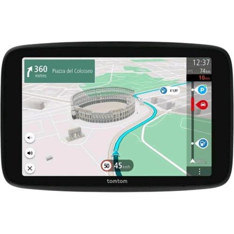 Navigatore satellitare per auto 7 pollici con info traffico, mappe mondo e aggiornamenti via Wi-Fi - TomTom GO Superior