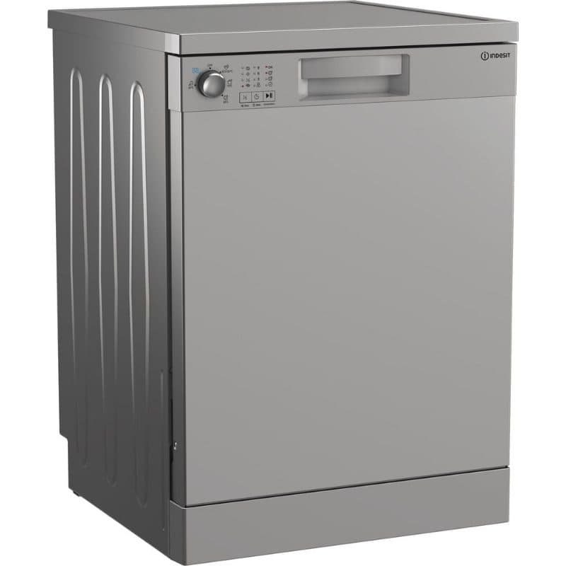 Lavastoviglie a libera installazione 13 coperti classe E argento - Indesit IN2FE13DT9S