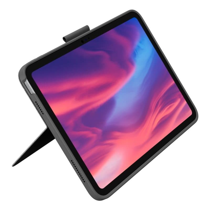 Tastiera con custodia folio, trackpad, retroilluminata, Apple Smart Connector, QWERTY - Logitech Combo Touch