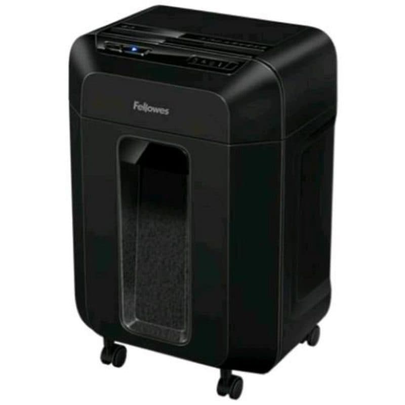 Distruggidocumenti a particelle con cestino 17 litri nero - Fellowes Automax 80M