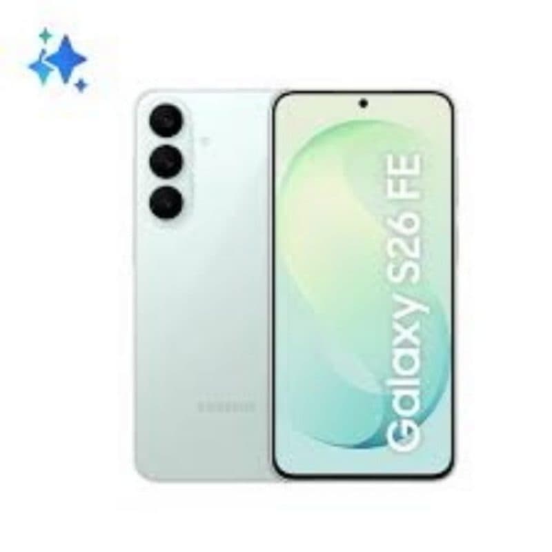 Smartphone 5G dual SIM 6,7 pollici octa core 256GB RAM 8GB pistacchio - Samsung Galaxy S26 FE S741