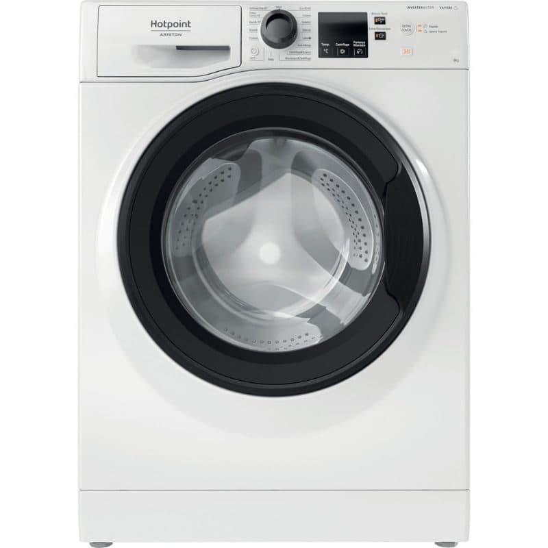 Lavatrice 8 kg inverter vapore classe A-10% 1400 giri - Hotpoint NF827WK IT