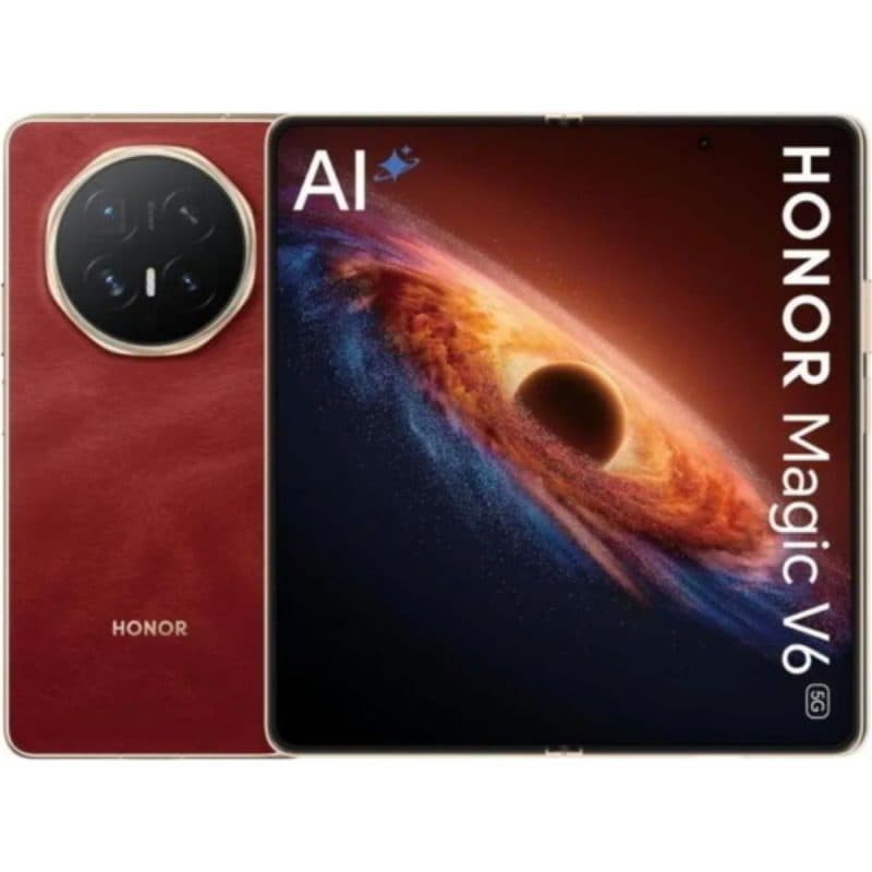 Smartphone 5G dual SIM 6,52 pollici octa core 512GB RAM 16GB rosso - Honor Magic V6