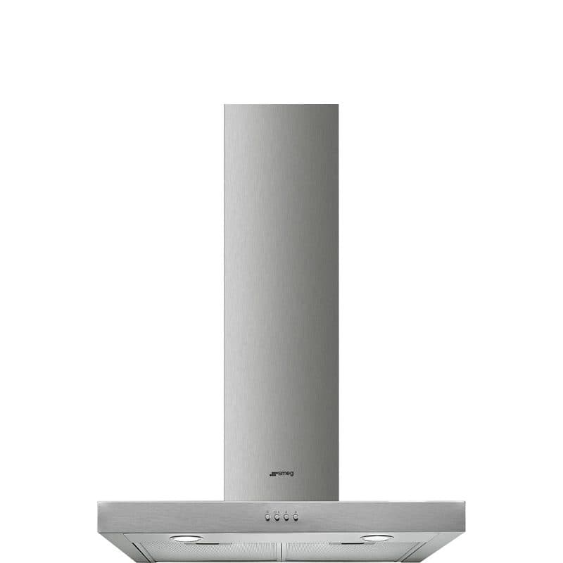 Cappa aspirante a parete 60 cm 180 W classe D inox con luce LED - Smeg KATE600EX