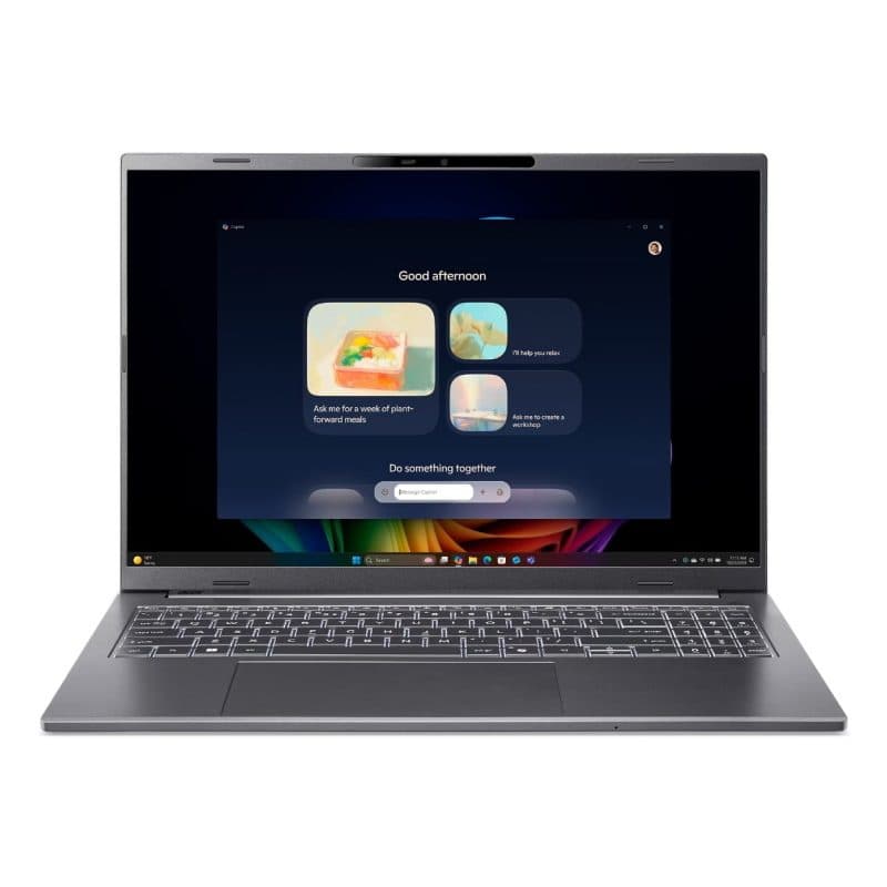 Notebook Copilot+ PC 16 pollici WUXGA Intel Core Ultra 5 226V 16GB LPDDR5X - Acer Aspire 16 AI A16-52M-55DS