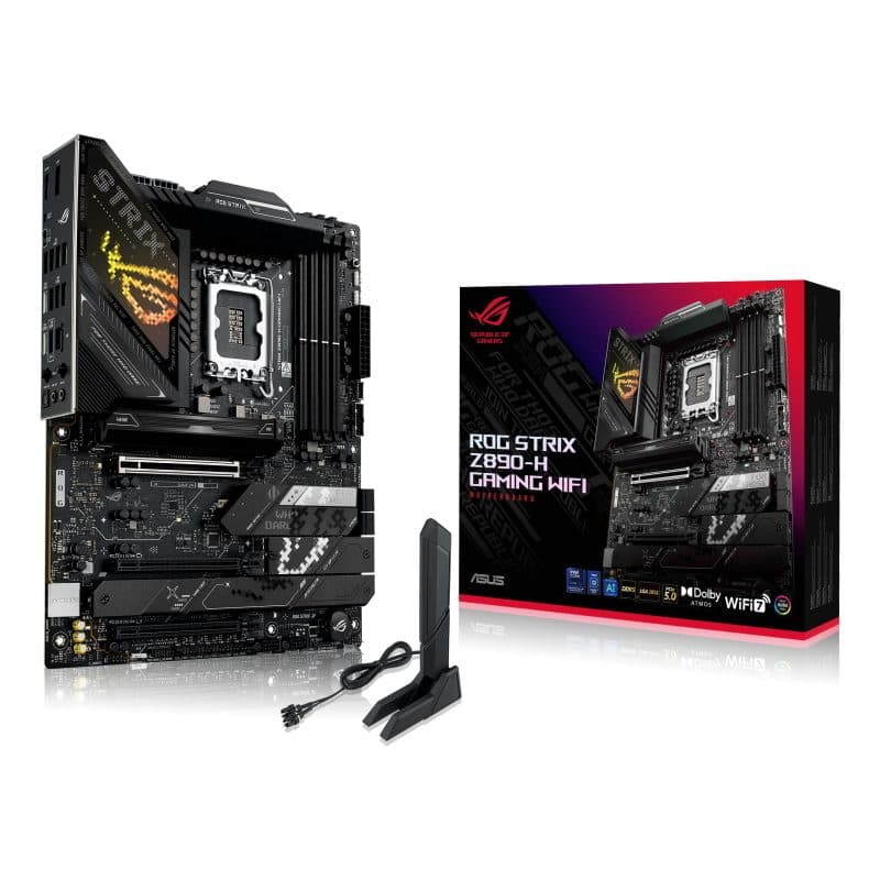 Scheda madre ATX socket LGA 1851 chipset Intel Z890 - ASUS ROG Strix Z890-H Gaming WiFi