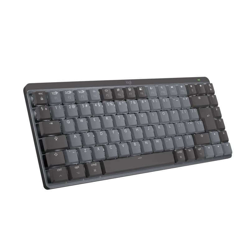 Tastiera Bluetooth QWERTY US International per Mac grafite, grigio - Logitech MX Mini Mechanical