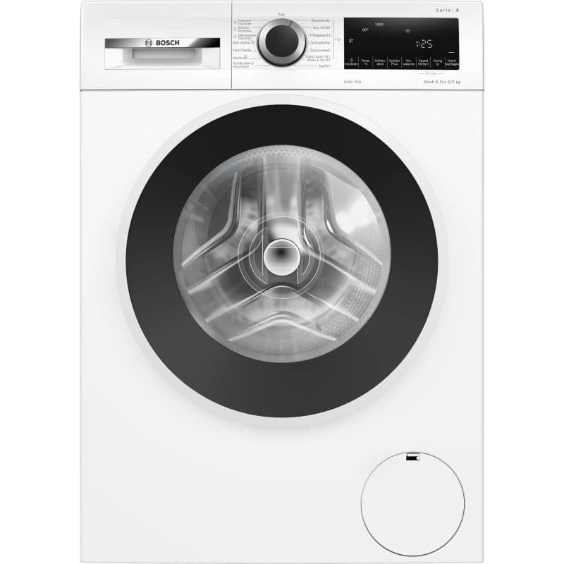 Lavasciuga 9/5 kg 1400 giri classe E - Bosch Serie 4 WNA14441