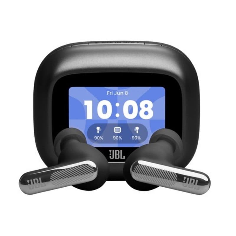 Auricolare wireless in-ear Bluetooth per chiamate, musica e sport nero - JBL Live Beam 4