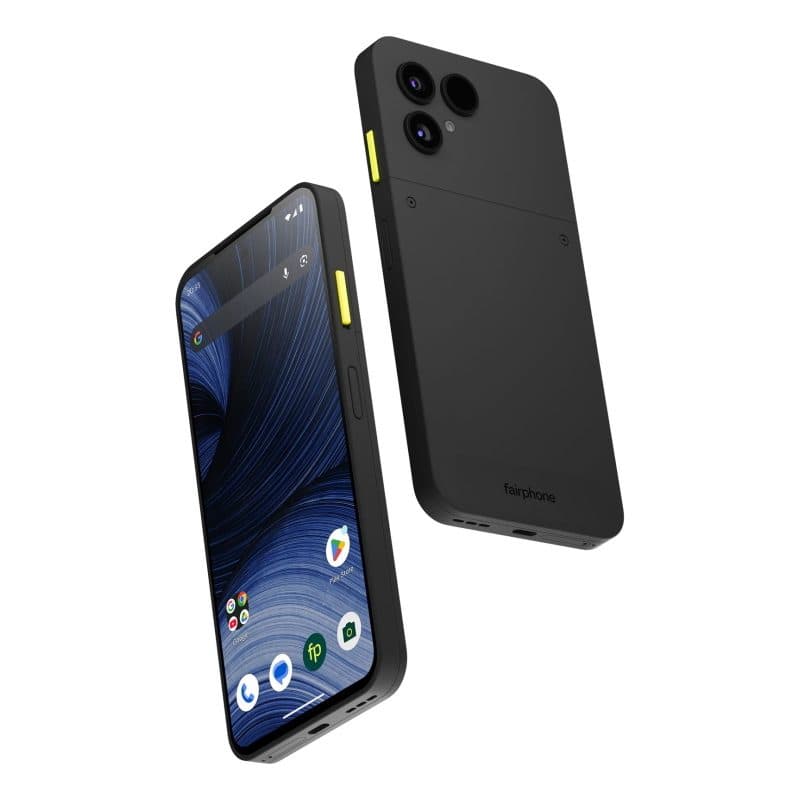 Smartphone dual SIM 12GB RAM 256GB Android 16 nero Horizon - Fairphone Gen 6+