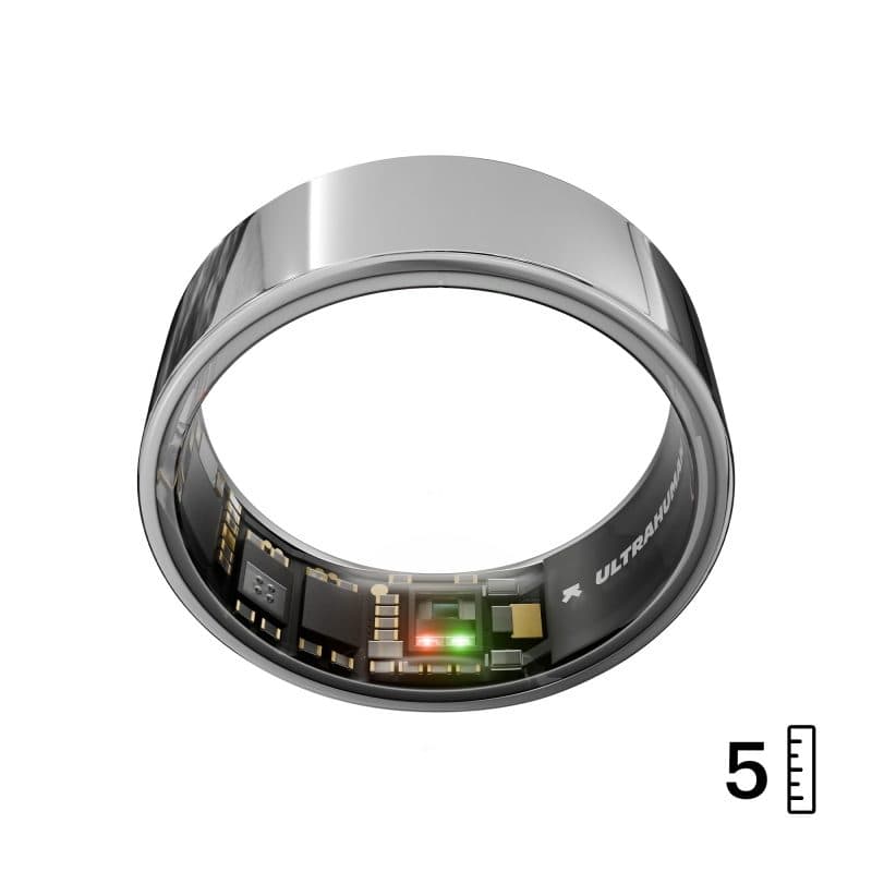 Smart ring argento Space taglia 5 - Ultrahuman Air