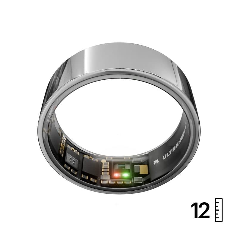 Smart ring taglia 12 Space Silver - Ultrahuman Air