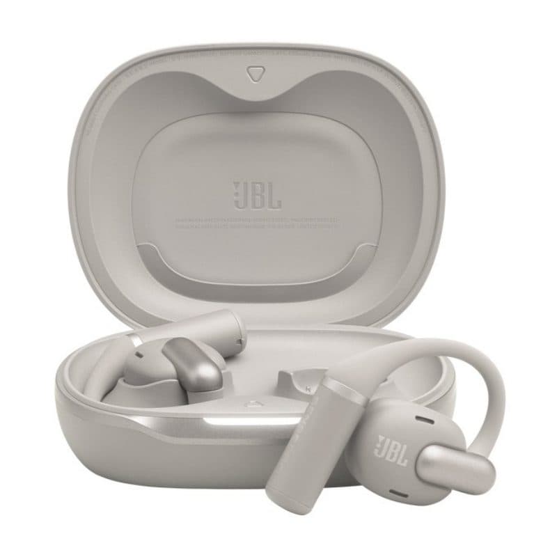 Auricolari true wireless stereo TWS a clip con base di ricarica, USB-C, Bluetooth, grigio - JBL Sense Pro