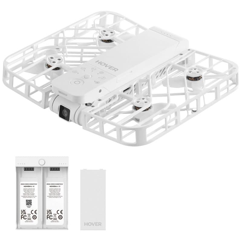 Drone con fotocamera bianco - HOVERAir X1