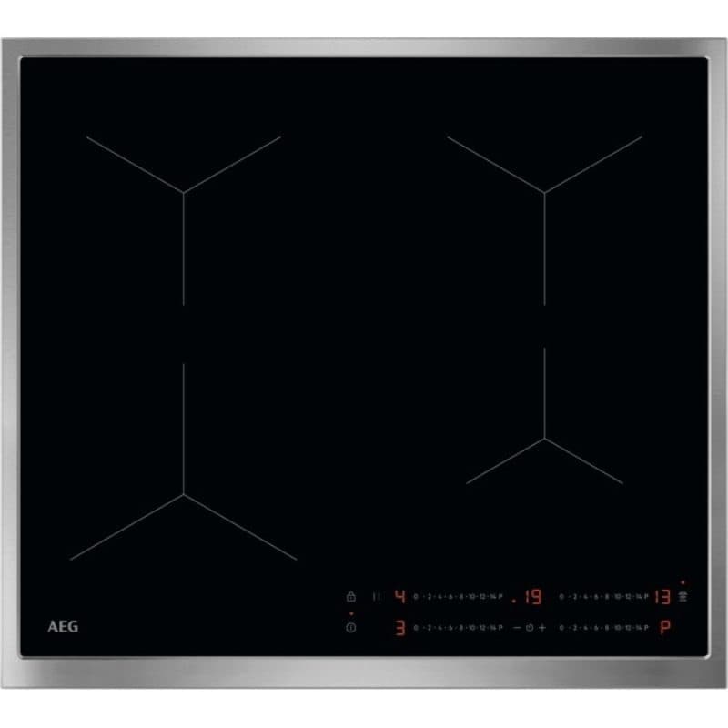 Piano cottura a induzione da incasso 60 cm 4 fornelli nero - AEG TO64IA0FXB