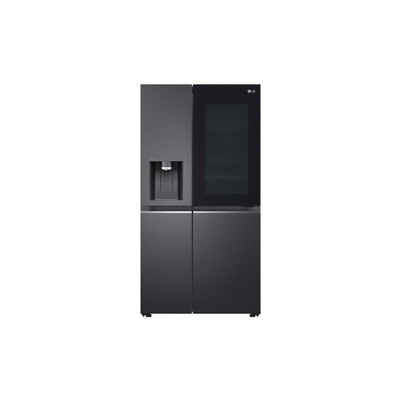 Frigorifero side-by-side a libera installazione 635 L classe E nero - LG GSXB90MCDE